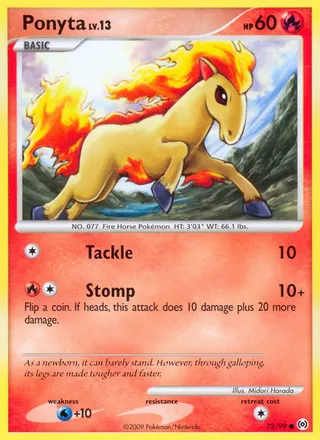 Ponyta — Common variant
