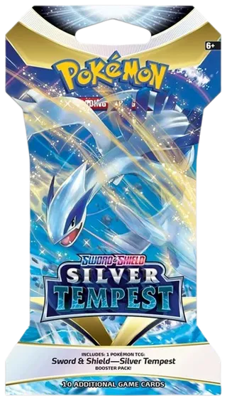 Silver Tempest Sleeved Booster Pack