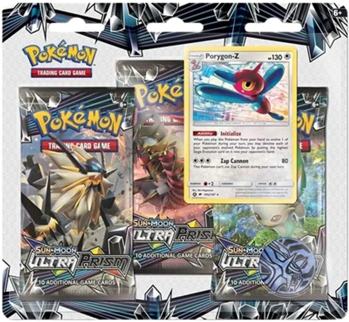 Ultra Prism 3-Pack Blister - Porygon-Z