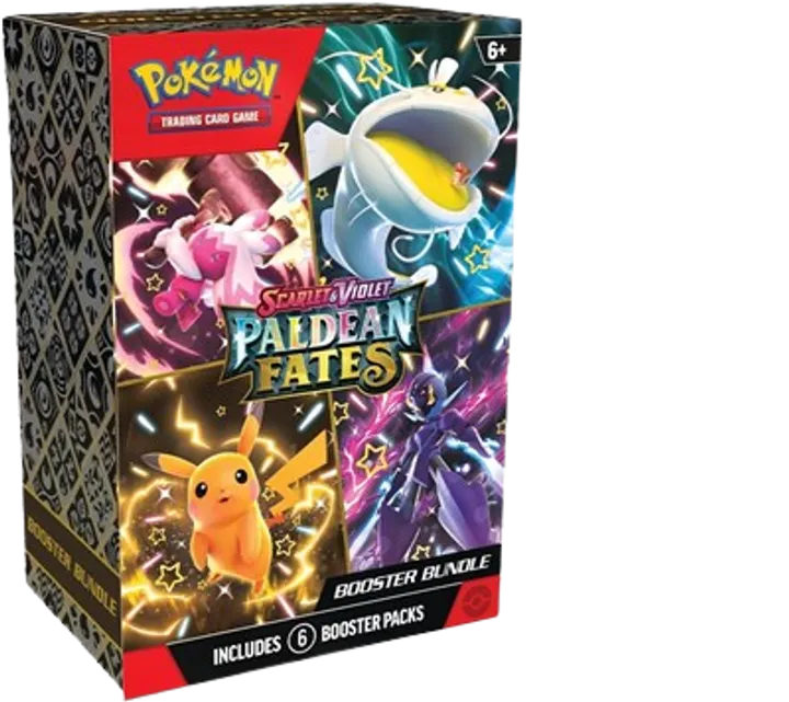 Paldean Fates Booster Bundle Display