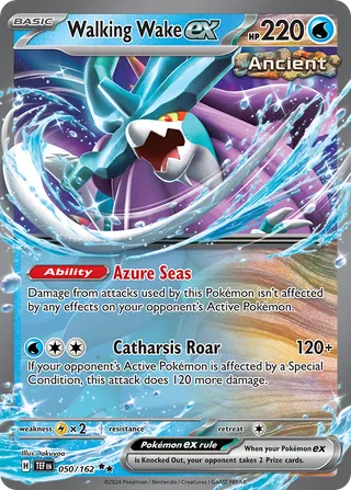 Walking Wake ex — Double Rare variant
