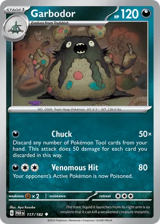 Garbodor — Uncommon variant