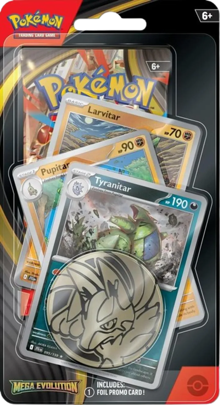 Mega Evolution Premium Checklane Blister - Tyranitar