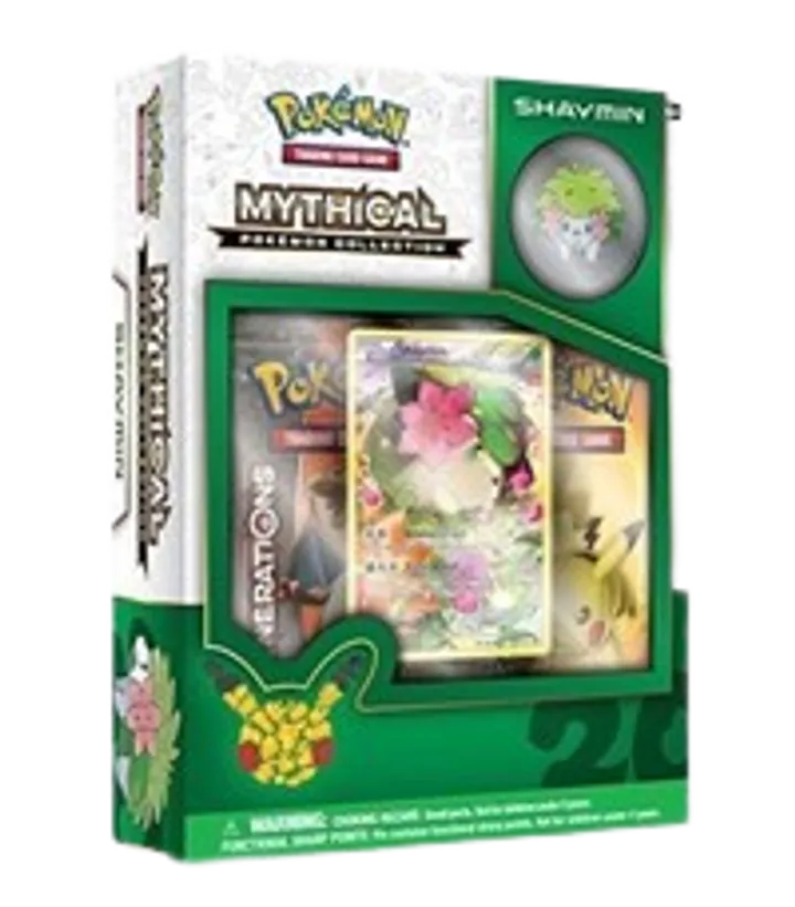 Mythical Pokemon Collection Box - Shaymin