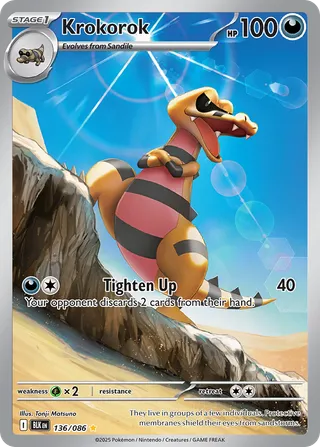 Krokorok — Illustration Rare variant