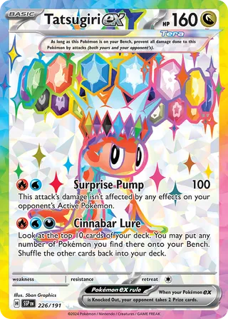 Tatsugiri ex — Ultra Rare variant