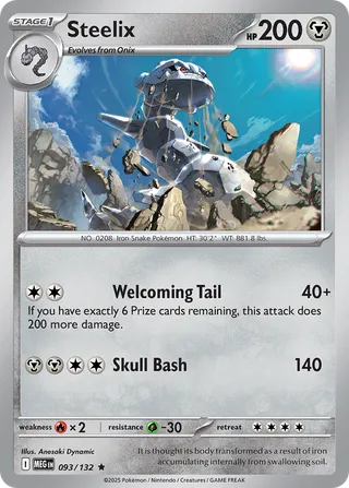Steelix — Rare variant