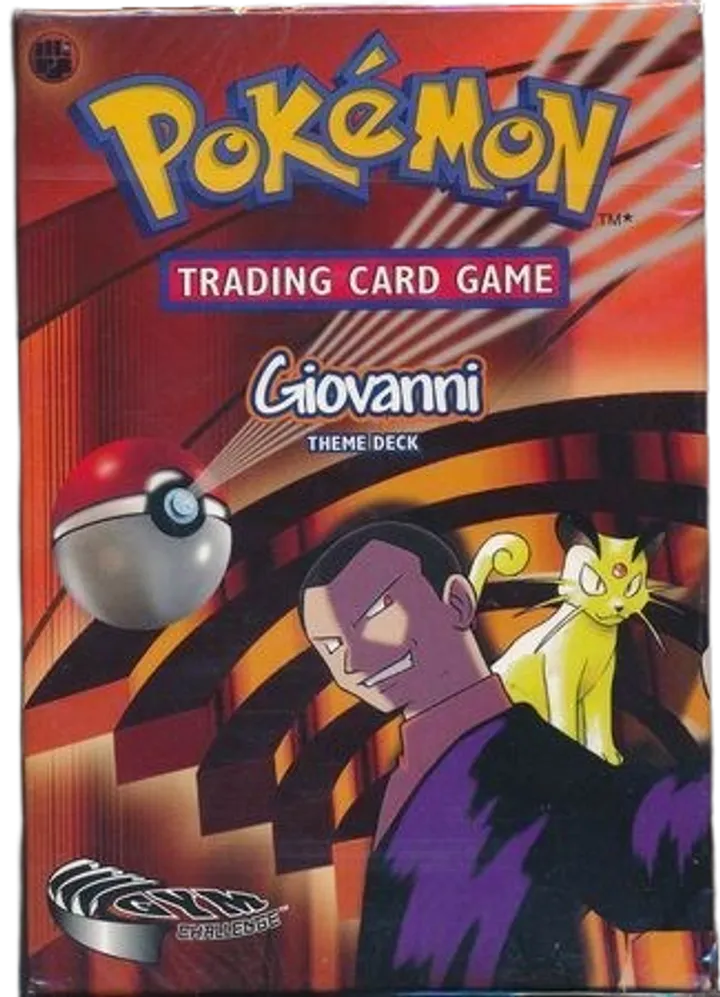 Gym Challenge Theme Deck - "Giovanni"