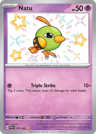 Natu — Shiny Rare variant