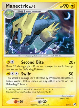 Manectric — Rare variant