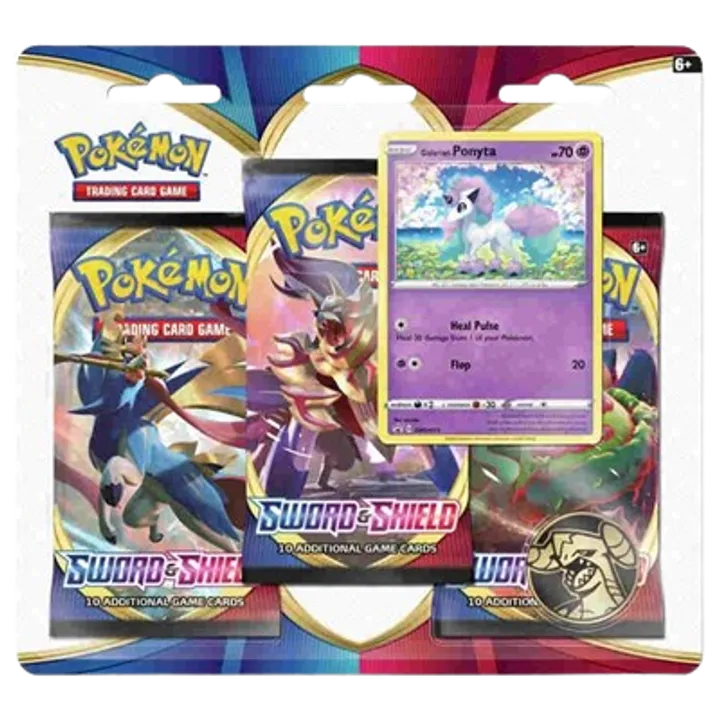 Sword & Shield 3-Pack Blister - Galarian Ponyta
