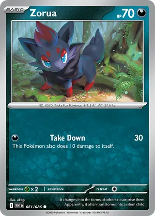 Zorua — Common variant