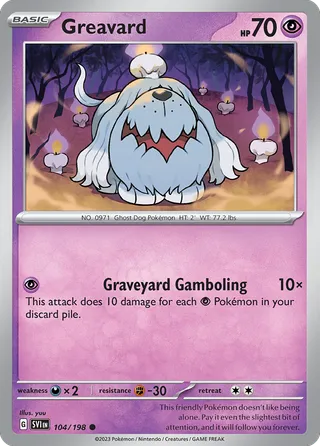 Greavard — Common variant