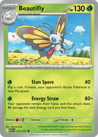 Beautifly — Uncommon variant