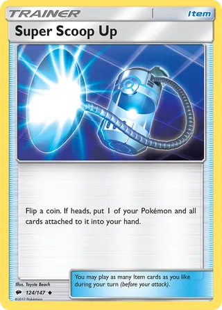 Super Scoop Up — Uncommon variant