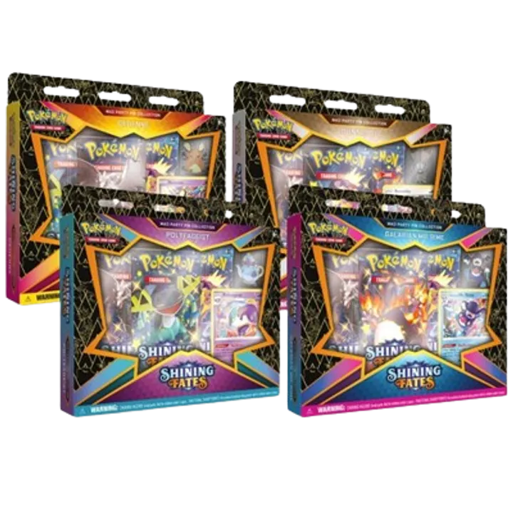 Shining Fates Mad Party Pin Collection (Set of 4)