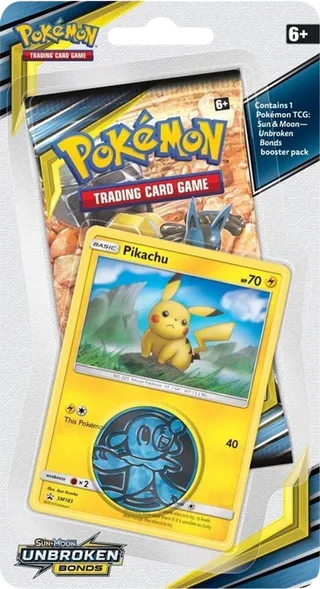 Unbroken Bonds Single Pack Blister - Pikachu
