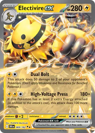 Electivire ex — Double Rare variant