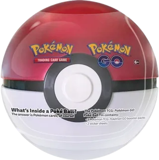 Pokemon Go Poke Ball Tin - Poke Ball