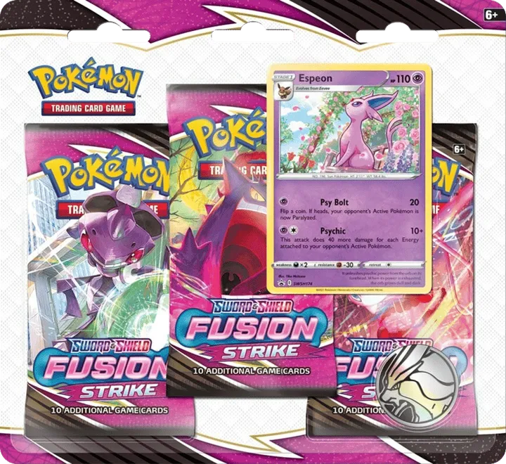 Fusion Strike 3-Pack Blister - Espeon