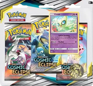 Cosmic Eclipse 3-Pack Blister - Celebi