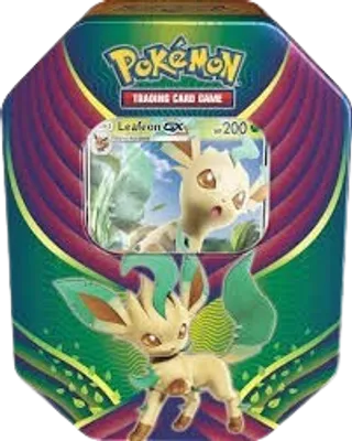 Celestial Storm Evolution Celebration Tin - Leafeon GX