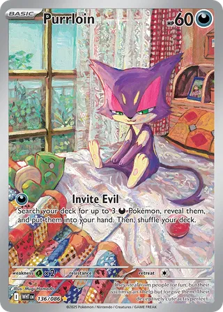 Purrloin — Illustration Rare variant