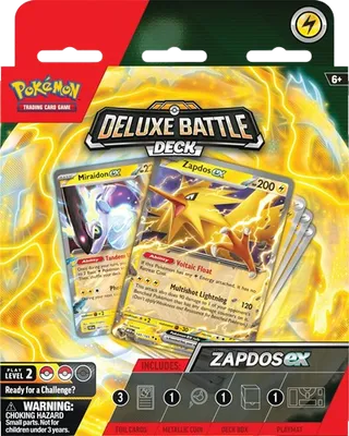 Deluxe Battle Deck (Zapdos ex)