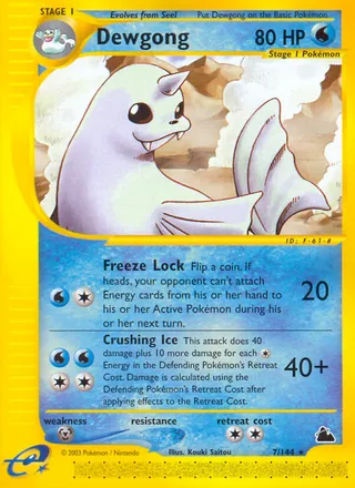 Dewgong — Rare variant