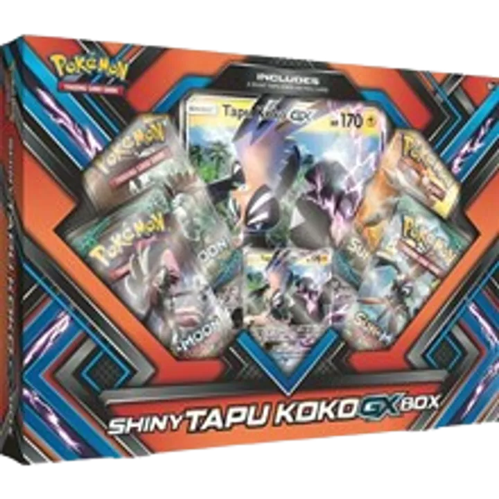 Guardians Rising Shiny Tapu Koko GX Box