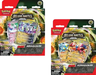 Deluxe Battle Deck: Miraidon ex/Koraidon ex (Set of 2)