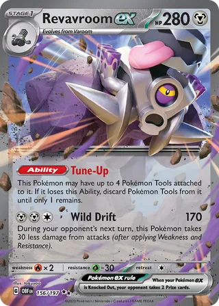 Revavroom ex — Double Rare variant