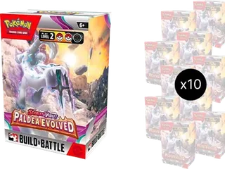 Paldea Evolved Build & Battle Box Display
