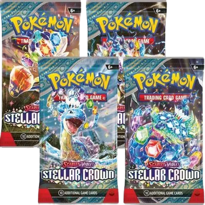 Stellar Crown Booster Pack Art Bundle (Set of 4)