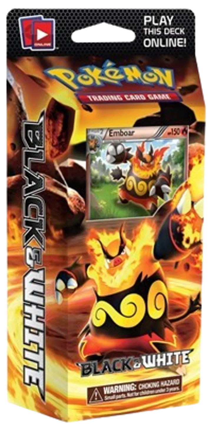 Black & White Theme Deck - "Red Frenzy"