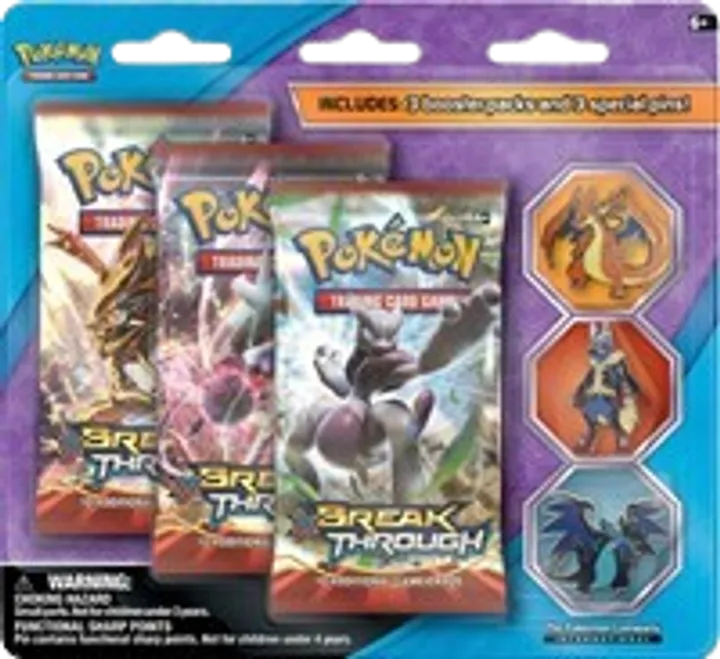 BREAKthrough Mega Evolution 3-Pin Blister