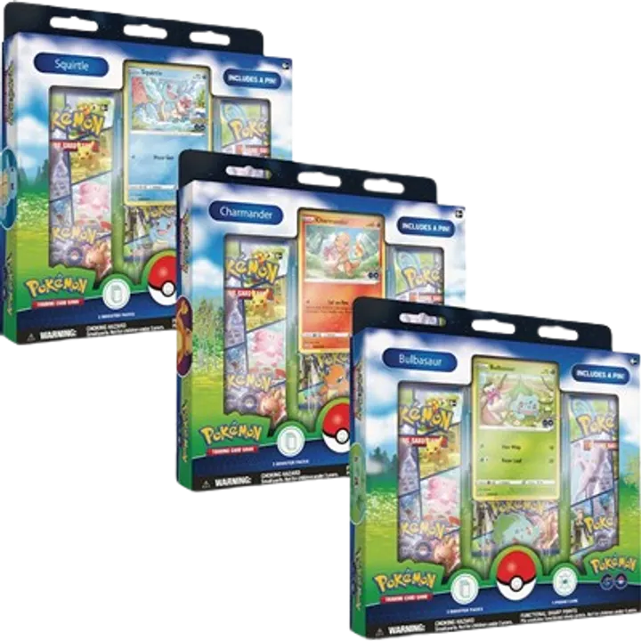 Pokemon GO Pin Collection (Set of 3)