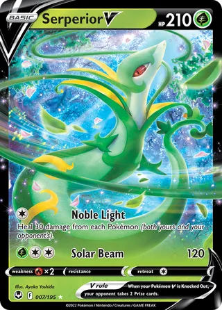 Serperior V — Rare Holo V variant