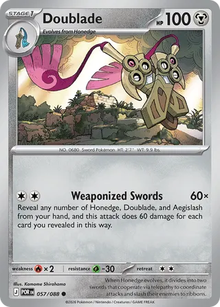 Doublade — Common variant