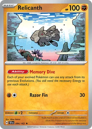 Relicanth — Rare variant