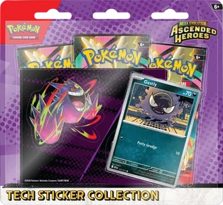 Ascended Heroes Tech Sticker Collection - Gastly