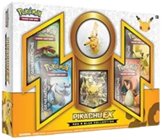 Red & Blue Collection - Pikachu EX