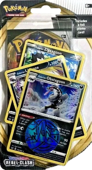Rebel Clash Premium Checklane Blister - Galarian Obstagoon