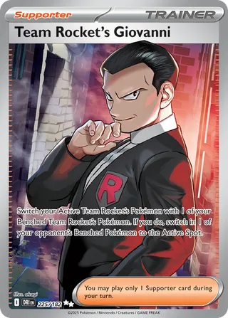 Team Rocket's Giovanni — Ultra Rare variant