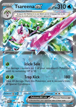 Tsareena ex — Double Rare variant