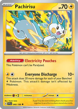 Pachirisu — Uncommon variant