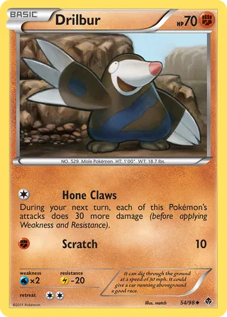 Drilbur — Uncommon variant