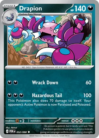 Drapion — Uncommon variant