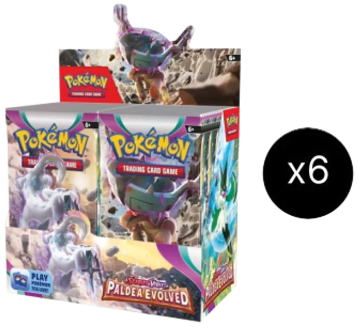 Paldea Evolved Booster Box Case