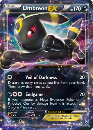 Umbreon-EX — Rare Holo EX variant